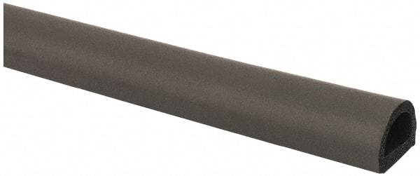 TRIM-LOK - .562 Inch Thick x 3/4 Wide x 100 Ft. Long, EPDM Rubber D Section Seal with Acrylic - Americas Industrial Supply