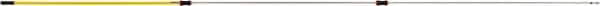 Rubbermaid - 72 to 216" Telescoping Aluminum Quick Connect Mop Handle - 2.1" Handle Diam, Use with Dust & Wet Mops - Americas Industrial Supply