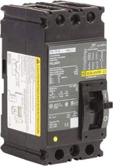Square D - 70 Amp, 250 VDC, 480 VAC, 2 Pole, Panel Mount Molded Case Circuit Breaker - Thermal Magnetic Trip, 18 kA at 480/600 VAC Breaking Capacity, 12-1/0 (Aluminum), 14-1/0 (Copper) AWG, 4.13 Inch Deep x 6 Inch High x 3 Inch Long - Americas Industrial Supply