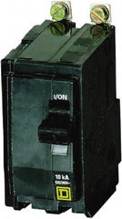 Square D - 15 Amp, 240 VAC, 2 Pole, Bolt On Miniature Circuit Breaker - 14-8 AWG - Americas Industrial Supply