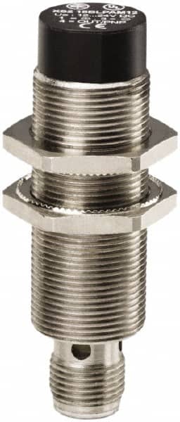 Telemecanique Sensors - PNP, 5mm Detection, Cylinder, Inductive Proximity Sensor - 3 Wires, IP67, 12 VDC, 12 VDC, 24 VDC, M18x1 Thread, 64mm Long x 18mm Wide - Americas Industrial Supply