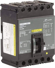 Square D - 60 Amp, 240 VAC, 3 Pole, Panel Mount Molded Case Circuit Breaker - Thermal Magnetic Trip, Multiple Breaking Capacity Ratings, 12-1/0 (Aluminum), 14-1/0 (Copper) AWG, 4.13 Inch Deep x 6 Inch High x 4-1/2 Inch Long - Americas Industrial Supply