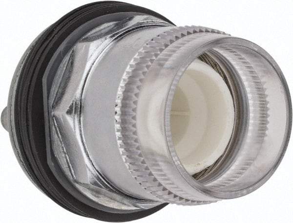 Schneider Electric - 30mm Mount Hole, Extended Straight, Pushbutton Switch Only - Round, Momentary (MO), Weatherproof, Dust and Oil Resistant - Americas Industrial Supply