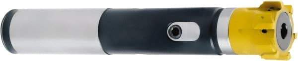 Komet - Radial Clamp, Straight Shank Modular Reamer Body - 32mm Shank Diam, 60mm Shank Length, 250mm OAL, 280.01mm Body Length, 42 to 52mm Reamer Head Diam Compatibility, Right Hand Cut - Americas Industrial Supply