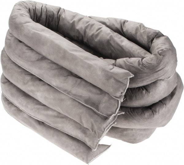 Brady SPC Sorbents - 40.5 Gal, 3.5' Long, 3" Diam, Polypropylene Sock - Universal, White - Americas Industrial Supply