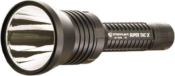 Streamlight - White LED Bulb, 200 Lumens, Industrial/Tactical Flashlight - Black Aluminum Body, 2 CR123A Lithium Batteries Included - Americas Industrial Supply