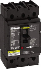 Square D - 600 Volt, 250 Amp, Automatic Molded Case Switch - 2 Pole, 18 at 600 VAC, 35 at 480 VAC, 65 at 240 VAC kA Interrupting Rating, Line/Load Lug Connection - Americas Industrial Supply