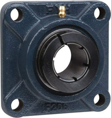 Value Collection - 1-1/2" ID, 5-1/8" OAL x 2-3/32" OAH 4-Bolt Flange - 4,001 Lb Static Cap, 6,541 Lb Dyn Cap, 4-1/64" Btw Mnt Hole Ctrs, 53/64" Base-to-Ctr Ht, Cast Iron - Americas Industrial Supply