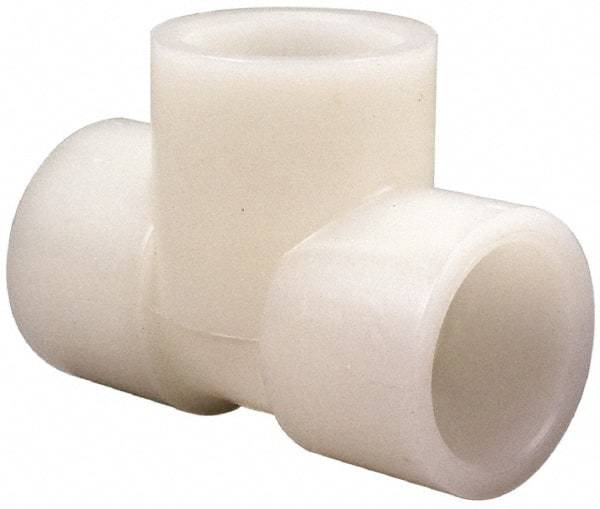 NIBCO - 4" PVDF Plastic Pipe Fitting - S x S x S End Connections - Americas Industrial Supply