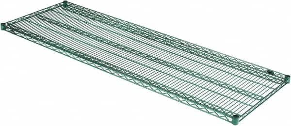 Value Collection - 72" Wide, 1.19" High, Open Shelving Accessory/Component - Epoxy Coated Finish, 24" Deep, Use with NuLine Units - Americas Industrial Supply