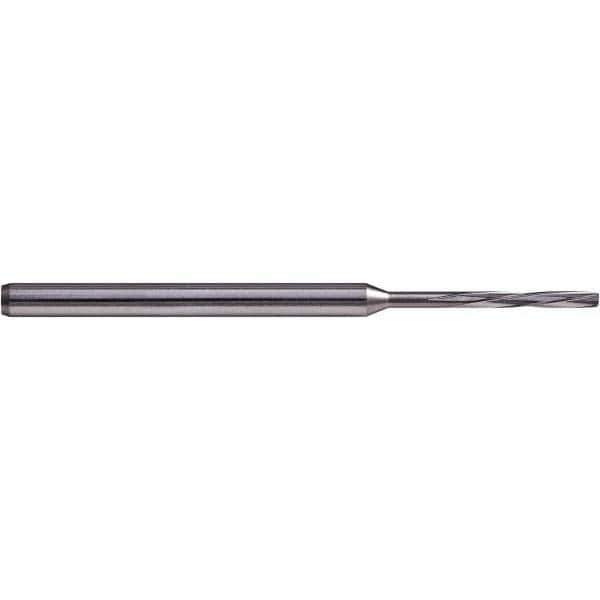 Hertel - 0.39mm Solid Carbide 4 Flute Chucking Reamer - Americas Industrial Supply
