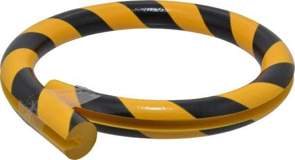 PRO-SAFE - Flexible Polyurethane Foam Type B Corner Guard - Yellow/Black - Americas Industrial Supply