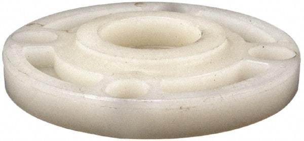 NIBCO - 4" Pipe, 9" OD, PVDF Blind Pipe Flange - Schedule 80, Natural - Americas Industrial Supply