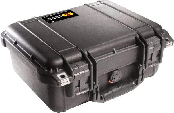 Pelican Products, Inc. - 11-5/8" Wide x 6" High, Clamshell Hard Case - Black, Polypropylene - Americas Industrial Supply