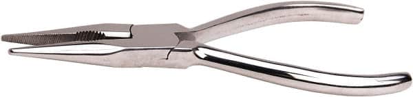 Aven - 6" OAL, 1-1/2" Jaw Length x 1-1/2" Jaw Width, Long Nose Multipurpose Pliers - Serrated Jaw, Crimper, Cutter & Stripper Head, Stainless Steel Handles - Americas Industrial Supply