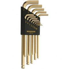 Bondhus - Hex Key Sets Tool Type: Ball End Handle Type: L-Key Long Arm - Americas Industrial Supply