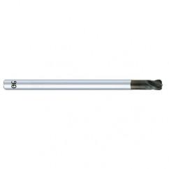 1/4" Dia. - 4" OAL - Diamond CBD - 30° Helix - 0.015 CR- SE EM - 4 FL - Americas Industrial Supply