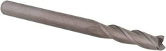 M.A. Ford - 1/8", 1/2" LOC, 1/8" Shank Diam, 1-1/2" OAL, 3 Flute, Solid Carbide Square End Mill - Single End, Uncoated, 30° Helix, Centercutting, Right Hand Cut, Right Hand Flute, Series 116 - Americas Industrial Supply