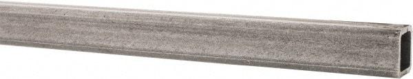 Value Collection - 1 Inch Square x 6 Ft. Long, Low Carbon Steel, Square Welded Tube - 0.12 Inch Wall Thickness, Low Carbon Grade - Americas Industrial Supply