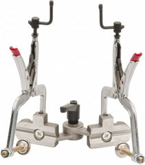 Strong Hand Tools - Adjustable Angle, 2 Axes, 8-1/2" Long, 3" Max Capacity, Angle & Corner Clamp - 30 to 275° Clamping Angle, 3" Throat Depth - Americas Industrial Supply