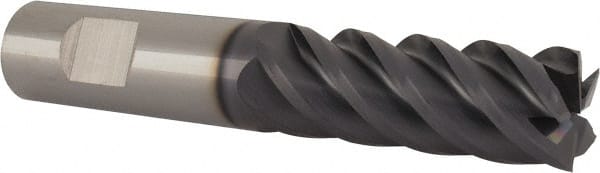 SGS - 5/8" Diam, 1-5/8" Length of Cut, 5/8" Shank Diam, 3-1/2" OAL, 5 Flute Solid Carbide Square End Mill - Americas Industrial Supply