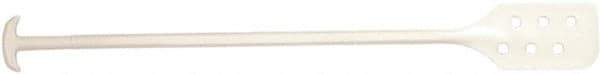 Remco - White Polypropylene Mixing Paddle with Holes - 52" Overall Length - Americas Industrial Supply