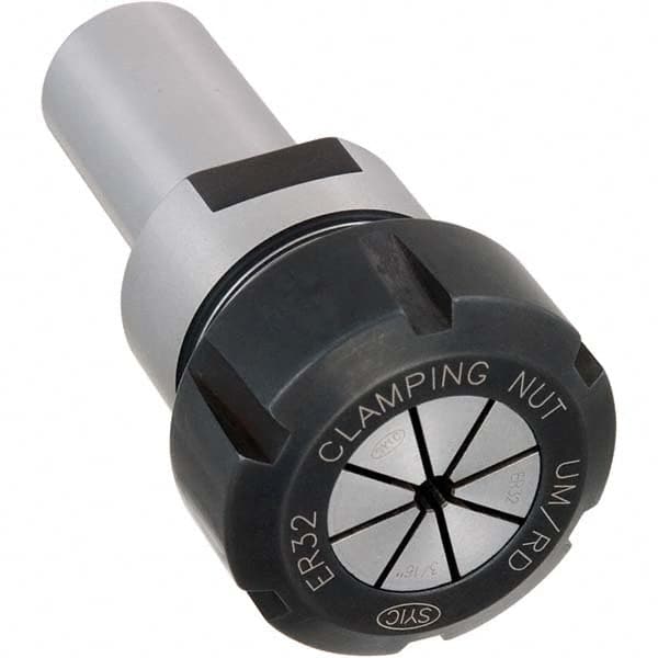 Techniks - 1/16" x 3/4" Straight Shank ER ER32 Collet Chuck - Americas Industrial Supply