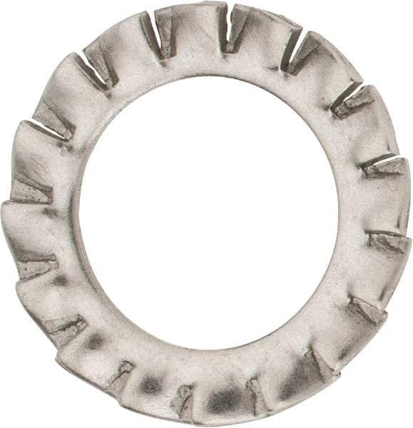 Value Collection - M12 Screw, 13mm ID, Stainless Steel External Tooth Lock Washer - 20.5mm OD, Uncoated, Grade 316 & Austenitic A4 - Americas Industrial Supply