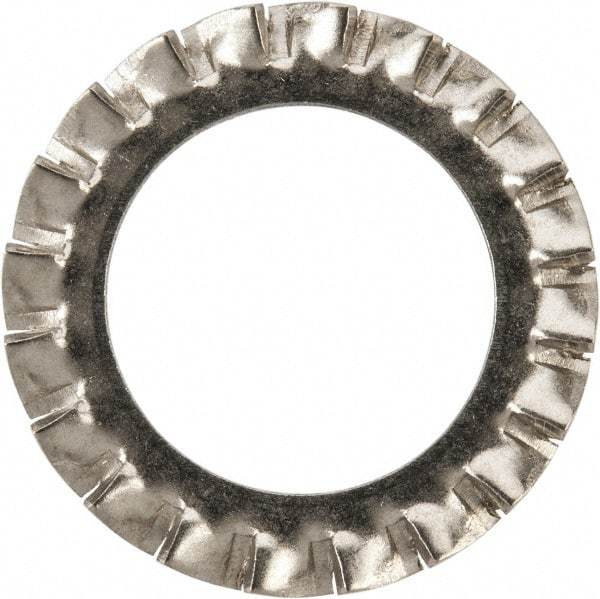 Value Collection - M20 Screw, 21mm ID, Stainless Steel External Tooth Lock Washer - 33mm OD, Uncoated, Grade 316 & Austenitic A4 - Americas Industrial Supply