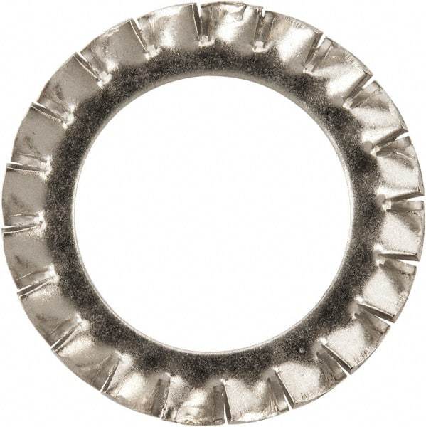 Value Collection - M22 Screw, 23mm ID, Stainless Steel External Tooth Lock Washer - 36mm OD, Uncoated, Grade 316 & Austenitic A4 - Americas Industrial Supply