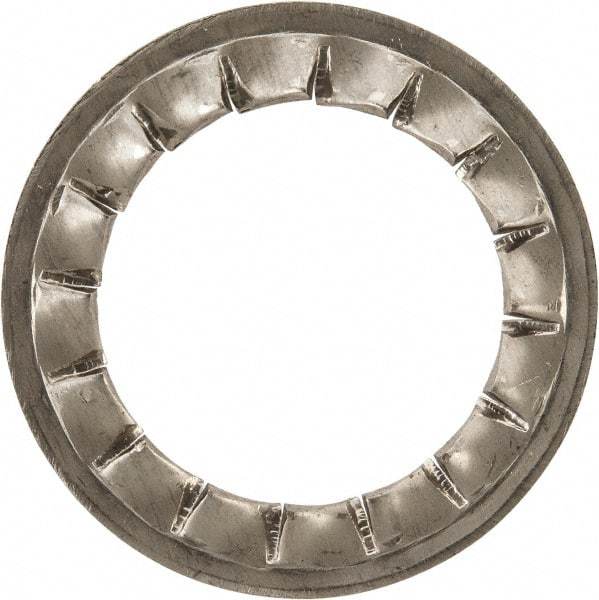 Value Collection - M24 Screw, 25mm ID, Stainless Steel Internal Tooth Lock Washer - 38mm OD, Uncoated, Grade 316 & Austenitic A4 - Americas Industrial Supply