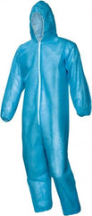 PRO-SAFE - 25 Qty 1 Pack Size M Polypropylene General Purpose Coveralls - Exact Industrial Supply