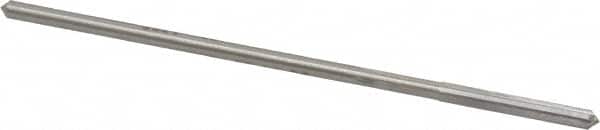 Made in USA - 0.1355" High Speed Steel 4 Flute Chucking Reamer - Americas Industrial Supply