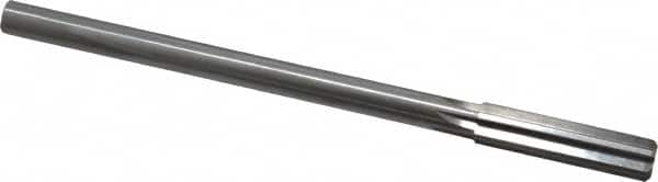 Made in USA - 0.449" High Speed Steel 6 Flute Chucking Reamer - Americas Industrial Supply