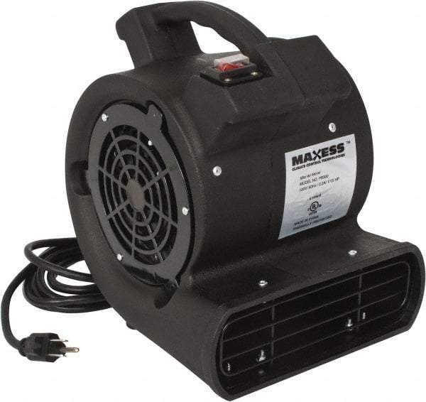 Maxess Climate Control Technologies - 5-3/4" Blade, Direct Drive, 1/15 hp, 300 CFM, Blower Fan - 2 Amps, 120 Volts, 1 Speed, Single Phase - Americas Industrial Supply