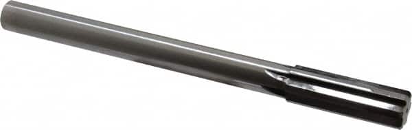 Made in USA - 55/64" Carbide-Tipped 6 Flute Chucking Reamer - Americas Industrial Supply