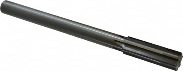 Made in USA - 57/64" Carbide-Tipped 6 Flute Chucking Reamer - Americas Industrial Supply