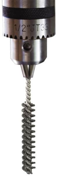 Brush Research Mfg. - 7/8" to 15/16" Bore Diam, Diamond Flexible Hone - Extra Fine, 8" OAL - Americas Industrial Supply
