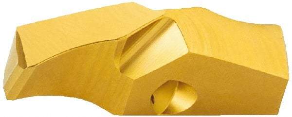 Guhring - Series 1047, 37mm Diam 140° Replaceable Drill Tip - Carbide, TiN Finish, 6.1 Seat Size, Through Coolant - Americas Industrial Supply