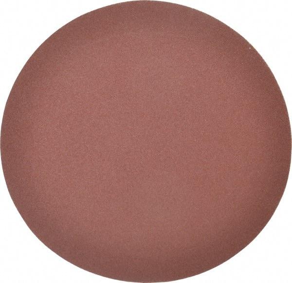 Merit Abrasives - 10" Diam, 60 Grit Aluminum Oxide Adhesive PSA Disc - Coarse Grade, Black, Cloth Backing, Flexible, Use with Stationary Disc Sanders - Americas Industrial Supply