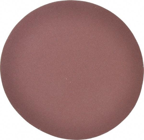 Merit Abrasives - 10" Diam, 100 Grit Aluminum Oxide Adhesive PSA Disc - Medium Grade, Black, Cloth Backing, Flexible, Use with Stationary Disc Sanders - Americas Industrial Supply