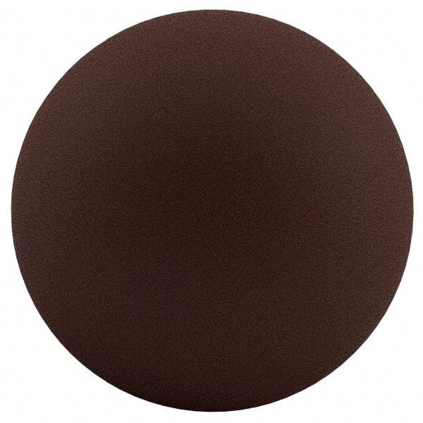 Merit Abrasives - 12" Diam, 150 Grit Aluminum Oxide Adhesive PSA Disc - Medium Grade, Black, Cloth Backing, Flexible, Use with Stationary Disc Sanders - Americas Industrial Supply