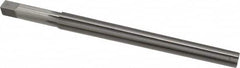 Made in USA - #11 Pin, 0.878" Diam, 0.706" Small End, 3/4" Diam Straight Shank, 8-1/4" Flute, Taper Pin Reamer - Americas Industrial Supply