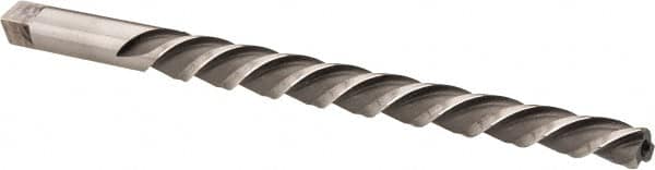 Made in USA - #7 Pin, 27/64" Diam, 0.3297" Small End, 13/32" Diam Straight Shank, 4-7/16" Flute, Taper Pin Reamer - Americas Industrial Supply