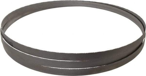 Starrett - 8 to 12 TPI, 10' 11" Long x 3/4" Wide x 0.035" Thick, Welded Band Saw Blade - Bi-Metal, Toothed Edge, Raker Tooth Set, Contour Cutting - Americas Industrial Supply