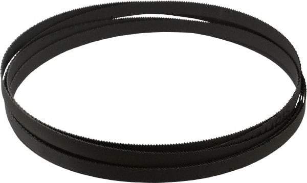 Starrett - 14 TPI, 11' 1" Long x 1/2" Wide x 0.035" Thick, Welded Band Saw Blade - Bi-Metal, Toothed Edge, Raker Tooth Set, Contour Cutting - Americas Industrial Supply