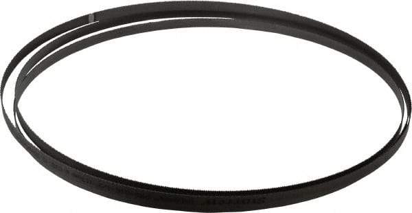 Starrett - 14 TPI, 12' 5" Long x 1/2" Wide x 0.035" Thick, Welded Band Saw Blade - Bi-Metal, Toothed Edge, Raker Tooth Set, Contour Cutting - Americas Industrial Supply