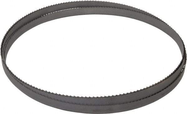 Starrett - 6 TPI, 12' 6" Long x 1/2" Wide x 0.025" Thick, Welded Band Saw Blade - Bi-Metal, Toothed Edge, Raker Tooth Set, Contour Cutting - Americas Industrial Supply