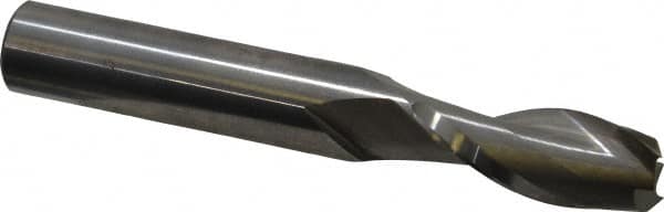Onsrud - 1/2" Cutting Diam x 1-1/4" Length of Cut, 2 Flute, Upcut Spiral Router Bit - Uncoated, Right Hand Cut, Solid Carbide, 3-1/2" OAL x 1/2" Shank Diam, Double Edge, 30° Helix Angle - Americas Industrial Supply