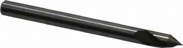 M.A. Ford - 1/8" Head Diam, 1/8" Shank Diam, 1 Flute 60° Solid Carbide Countersink - Americas Industrial Supply